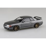楽プラ スナップキット No.14CU-GG 1/32 ニッサン R32スカイラインGT-R カスタムホイール ガングレーメタリック [組立式プラスチックモデル]