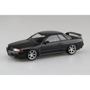 楽プラ スナップキット No.14CU-BP 1/32 ニッサン R32スカイラインGT-R カスタムホイール ブラックパールメタリック [組立式プラスチックモデル]