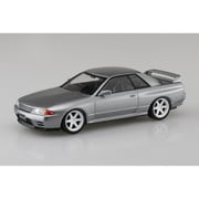 楽プラ スナップキット No.14CU-SS 1/32 ニッサン R32スカイラインGT-R カスタムホイール スパークシルバー [組立式プラスチックモデル]