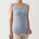エステルベア天放熱×UVカットインナー スモークブルー Lサイズ タンクトップ 3966-31