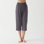 TEMPUR レーヨンパイル プラムブラウン Lサイズ ポケット付きワイドパンツ 9635-57