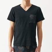 亀甲柄 黒 Lサイズ 匠技Tシャツ 1120-37