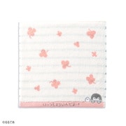53-0080070 [コウペンちゃん いっつもえらいんだよ 25cm×25cm ピンク タオルハンカチ]