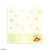 53-0110080 [コウペンちゃん 君を見守る 25cm×25cm イエロー タオルハンカチ]
