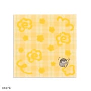53-0120080 [コウペンちゃん 君にはなまる 25cm×25cm イエロー タオルハンカチ]