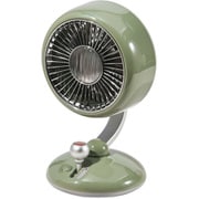 レトロファン バッテリー搭載 グリーン wasser fan008
