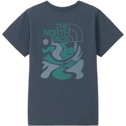 ショートスリーブESクライミングロゴティー レディース カットソー アーバンネイビー（UN） Mサイズ NTW82583