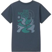 ショートスリーブESクライミングロゴティー レディース カットソー アーバンネイビー（UN） Lサイズ NTW82583