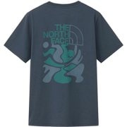 ショートスリーブESクライミングロゴティー メンズ カットソー アーバンネイビー（UN） Mサイズ NT82592