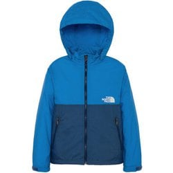 COMPACT JACKET キッズ ウィンドブレーカー クリアレイクブルー×マウンテンブルー（CO） 130サイズ NPJ22510
