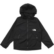 COMPACT JACKET キッズ ウィンドブレーカー ブラック(K) 140サイズ NPJ22510