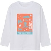 ロングスリーブシレトコトコティー キッズ トップス 長袖 ホワイト（W） 130サイズ NTJ82530ST