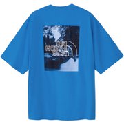 ショートスリーブフリーライドスクエアロゴティー ユニセックス カットソー クリアレイクブルー(CB) Mサイズ NT82533