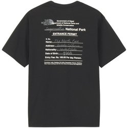 THE NORTH FACE ◆ S/S エントランスパーミッションティー THE NORTH FACE S/S Entrance Permission Tee ブラック（ザ