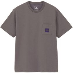 ショートスリーブスクエアロゴポケットティー メンズ カットソー スモークドパール（SP） XLサイズ NT82541