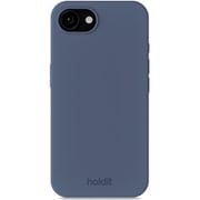 ソフトタッチシリコーンケース iPhone 16e用 Pacific Blue 16954
