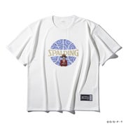Tシャツ ONE PIECEゴムゴムの実 ボールプリント ホワイト Lサイズ SMT25101P