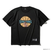 Tシャツ ONE PIECEメラメラの実 ボールプリント ブラック Lサイズ SMT25102P