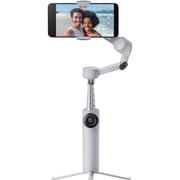 Insta360 Flow 2 AIトラッカーキット 日常使いに最適なAI追跡ジンバル 高精度トラッキングを実現 3軸手ブレ補正 自撮り棒/三脚内蔵 ストーン・グレー CINSABQA-FLOW212