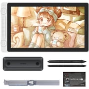 液晶ペンタブレット Kamvas 16 Gen3 ホワイト 日本限定版 16インチ/QHD(2560×1440)/ダイヤルコントローラー×2個搭載/ショートカットキー×5個搭載/ペン×2本付属/ペイントソフトFireAlpacaSEライセンス同梱 GS1563-W