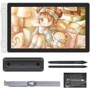 液晶ペンタブレット Kamvas 16 Gen3 ホワイト 日本限定版 16インチ/QHD(2560×1440)/ダイヤルコントローラー×2個搭載/ショートカットキー×6個搭載/ペン×2本付属/ペイントソフトFireAlpacaSEライセンス同梱 GS1563-W