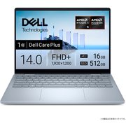 モバイルノートパソコン/Dell 14 Plus 2-in-1 DB04255/14型/Ryzen AI 5 340/メモリ 16GB/SSD 512GB/Windows 11 Home/アイスブルー CCL54P-FNCAYD