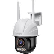 スーパーダークAIカメラ 800万画素/AIスマート検知/夜間フルカラー/IP66防水/侵入検知&警告音/GoogleTV対応/双方向通話対応 SD4K