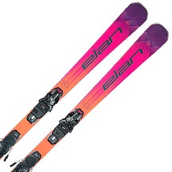 スキー板「ACE SPEED MAGIC SLX 155cm」+プレート「SHIFT X」+ビンディング「ELX 11.0 GW SHIFT BLK/BLK ブレーキ78mm」セット [25-26 Newモデル レディース]