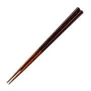 G-64830 [HASHIKURA SEASON01 食洗箸 八角 漆色 オーク 22.5cm 食洗機対応 日本製 漆塗]