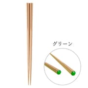 G-90666 [日本製 ねこのお箸 GOROGORORONYAN cat chopsticks グリーン 23cm]