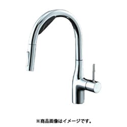 KM6092DSCECHS [【受注生産品】ビルトイン浄水器用シングルシャワー付混合栓 Wセンサー 撥水 電池タイプ]