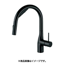 KM6092DECM5 [【受注生産品】ビルトイン浄水器用シングルシャワー付混合栓 Wセンサー 浄水カートリッジセット別売 マットブラック 電池タイプ]