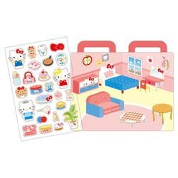 サンリオキャラクターズ エンジョイステッカーセット ハローキティのお部屋