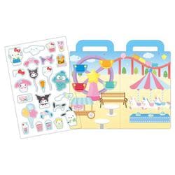 SR-5546922TY サンリオキャラクターズ エンジョイステッカーセット たのしい遊園地
