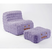 Comfora 1人用ウレタンソファ&オットマンセット Kutan クータン スミレ KG040049BAA
