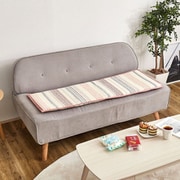 インド綿 ベンチクッション テラ 43×120cm レッド