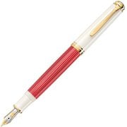 限定 スーベレーン M600 レッドホワイト 万年筆 EF(極細字) M600 Red White EF