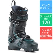 カブリオLVフリー120 IF 25-26 Newモデル バックカントリーブーツ D.PETROL/BLK 25.5cm D250700310