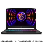 ゲーミングノートPC/msi Katana 15 B13V/15.6型/Core i7-13620H/GeForce RTX 4050/メモリ 16GB/SSD 1TB/Windows 11 Pro Katana-15-B13VEK-1957JP