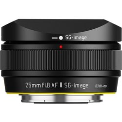 SG-image AF 25mm F1.8 [単焦点レンズ 富士フイルムXマウント APS-C ブラック]