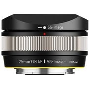 SG-image AF 25mm F1.8 [単焦点レンズ 富士フイルムXマウント APS-C シルバー]