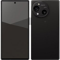 AQUOS R10/6.5インチ/Snapdragon 7＋ Gen 3/RAM 12GB/ROM 512GB/Android 15/SIMフリースマートフォン/チャコールブラック SH-M31B-B