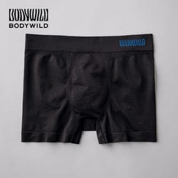 3D-Boxer メッシュ ボクサーパンツ（前とじ） ブラック LL BWS873AY