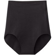 ショーツ 完全無縫製 オーガニックコットン混 綿混 パンツ レディース ブラック 3L KL2370PY
