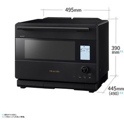 シャープ ウォーターオーブンヘルシオ マットブラック AX-N1B-B 推奨品】シャープ AX-N1B ウォーターオーブン ヘルシオ マット
