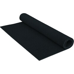ノンスリップマット 安全歩行マット水抜けプラス 600mm×900mm ブラック AI-P6090BK