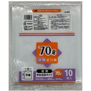 ポリ袋 70L 透明 10枚 A141T