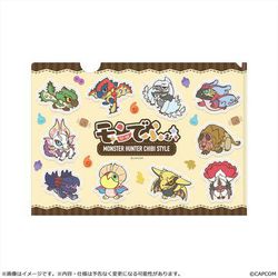 モンスターハンター モンでふぉ クリアファイル キービジュアル