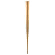 G-90564 [日本製 漆塗 竹箸 京都 清水銘竹 白竹 四角拭漆 黒 24cm]