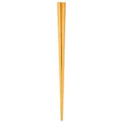 G-90561 [日本製 漆塗 竹箸 京都 清水銘竹 白竹 八角拭漆 朱合 24cm]